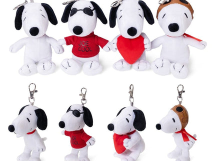 Peanuts Llaveros Set Snoopy 10 cm (12)