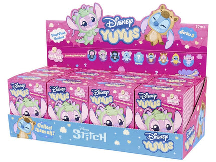 Disney YUYUS Peluche Stitch & Angel Blindbox Display (8)