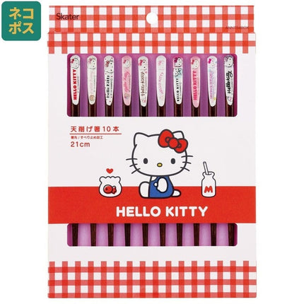 Sanrio Pck de 10 Palillos Hello Kitty