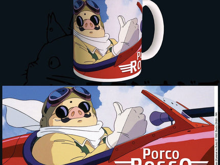 Studio Ghibli Taza Porco Rosso