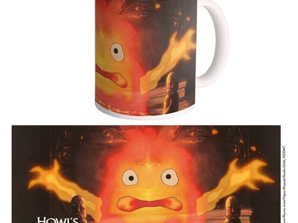 El castillo ambulante Ponyo Taza Calcifer
