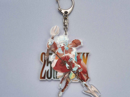 Final Fantasy IX Llavero acrílico 25th Anniversary Quina y Freija