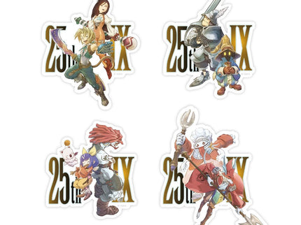 Final Fantasy IX Pegatina 25th Anniversary
