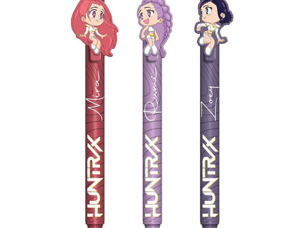 KPop Demon Hunters Pack de 3 Bolígrafos de gel Erasable