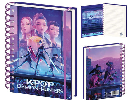 KPop Demon Hunters Libreta A5 Wiro