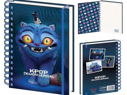 KPop Demon Hunters Libreta A5 Wiro 3D Derpy Tiger