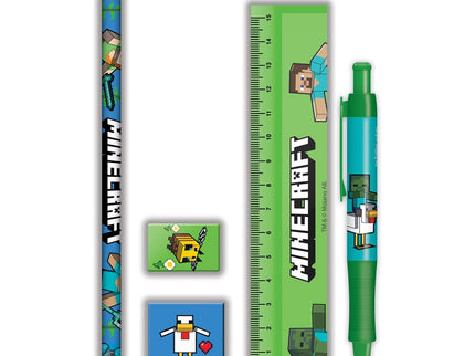 Minecraft Juego de 5 Piezas Para Escribir