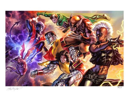 Marvel X-Men Litografia The X-Men by Felipe Massafera 46 x 66 cm - sin marco