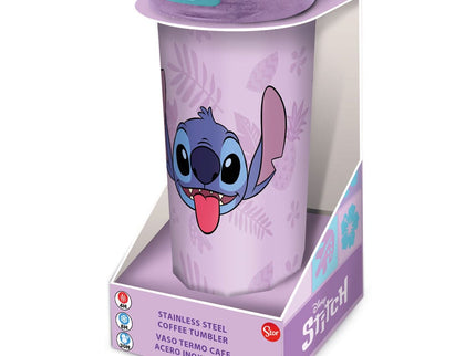 Lilo & Stitch Termo de Viaje Acero Inoxidable Stitch Palms