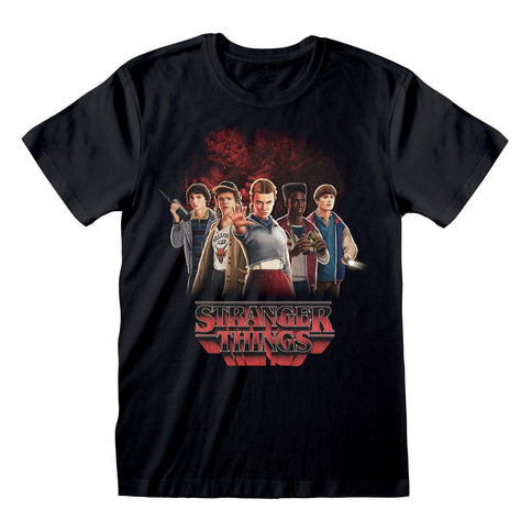 Stranger Things Camiseta Group with Vecna behind talla M