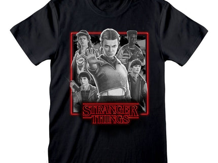 Stranger Things Camiseta Group Artwork One Last Strange Adventure Colour talla M