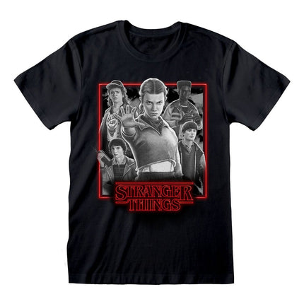 Stranger Things Camiseta Group Artwork One Last Strange Adventure Colour talla L
