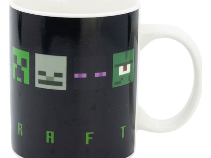 Minecraft Taza sensitiva al calor Squared Pattern 325 ml