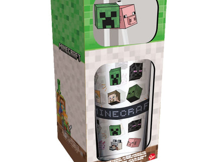 Minecraft Vaso Tumbler con pajitas Characters 485 ml