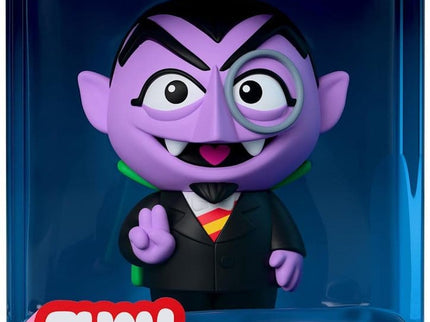 Barrio Sésamo Figura Soft Vinyl Fun! Fun! Wave 01 - Count von Count 18 cm