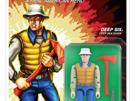 G.I. Joe (Comic) ReAction+ Figura Wave 09 Deep Six