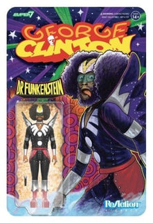 George Clinton ReAction Figura Wave 01 George Clinton Dr. Funkenstein
