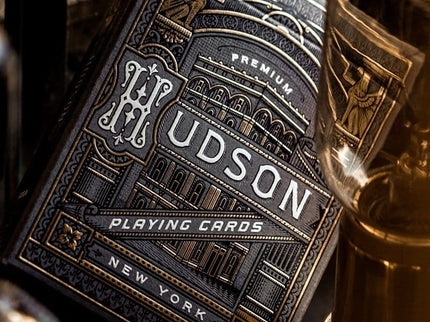 Theory 11 Baraja de cartas Hudson negro