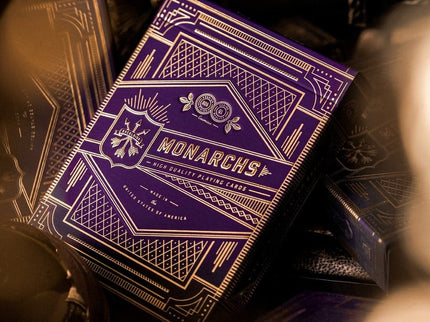 Theory 11 Baraja de cartas Monarch Purple