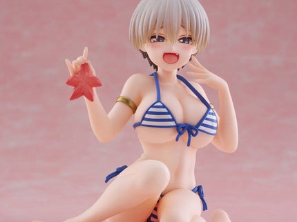 Uzaki-chan Wants to Hang Out! Figura PVC Desktop Cute Hana Uzaki (Swim wear Ver.) 13 cm