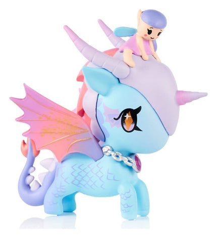 Unicorno Window Box Figura Mystical Dragon Line Fairy Dragon 8 cm