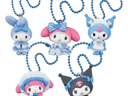 Sanrio Minifiguras Twinchees My Melody x Kuromi Sweet Lolita 5 cm Blind Pack Expositor (24)