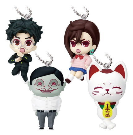 Dandadan Minifiguras Twinchees Defofig! Dangler 5 cm Blind Pack Expositor (24)