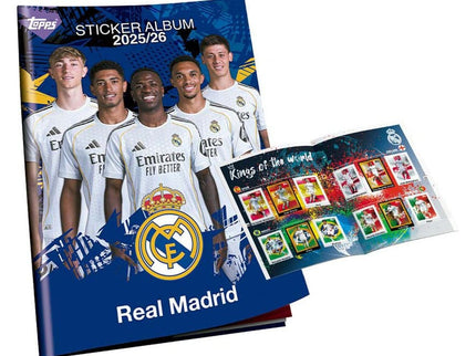 Real Madrid 2025/26 Álbum de Cromos Set