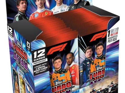 Fórmula 1 Turbo Attax 2026 Cartas Coleccionables Expositor (24)