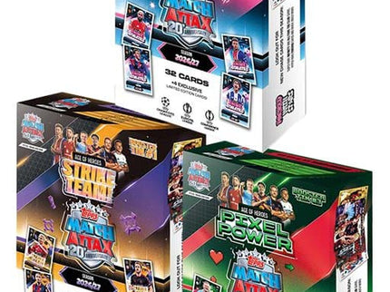 UEFA Club Competition Match Attax 2026/27 Cartas Coleccionables Age of Heroes Mini Tin