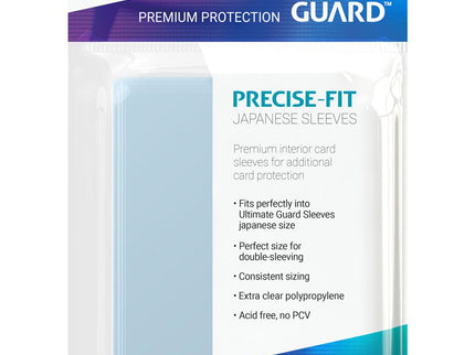 Ultimate Guard Precise-Fit Sleeves Japanese Size (100)