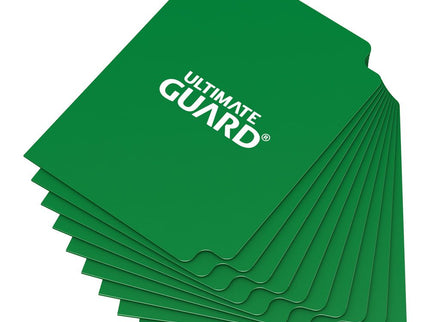 Ultimate Guard Card Dividers Standard Size (10) - Green