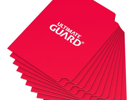 Ultimate Guard Card Dividers Standard Size (10) - Red