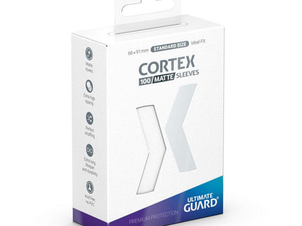 Ultimate Guard Cortex Sleeves Matte Standard Size (100) - White