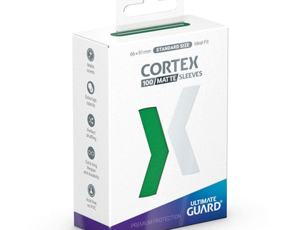 Ultimate Guard Cortex Sleeves Matte Standard Size (100) - Green
