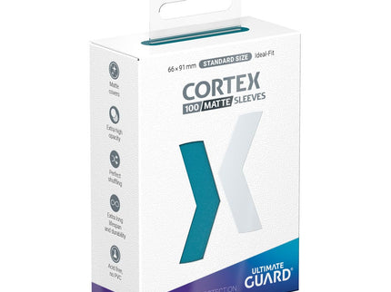 Ultimate Guard Cortex Sleeves Matte Standard Size (100) - Petrol