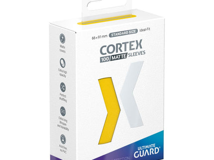 Ultimate Guard Cortex Sleeves Matte Standard Size (100) - Yellow