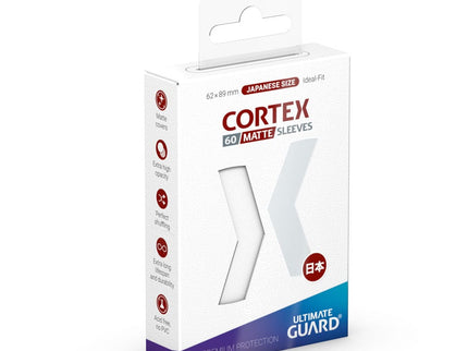 Ultimate Guard Cortex Sleeves Matte Japanese Size (60) - White