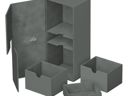 Ultimate Guard Twin Flip'n'Tray 266+ Xenoskin - Grey