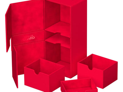 Ultimate Guard Twin Flip'n'Tray 266+ Xenoskin - Red
