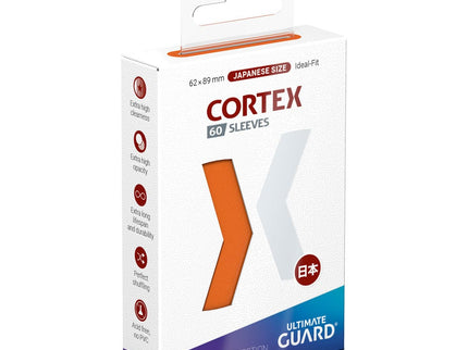 Ultimate Guard Cortex Sleeves Japanese Size (60) - Orange
