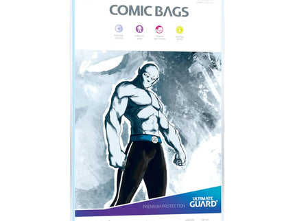 Ultimate Guard Comic Bags Standard (100) - Silver Size