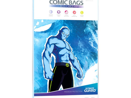 Ultimate Guard Comic Bags Resealable (100) - Regular Size