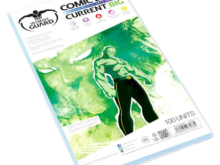 Ultimate Guard Comic Bags Resealable (100) - Current Big Size