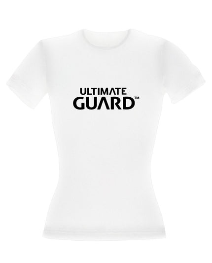 Ultimate Guard Camiseta Chica Wordmark Blanco talla L
