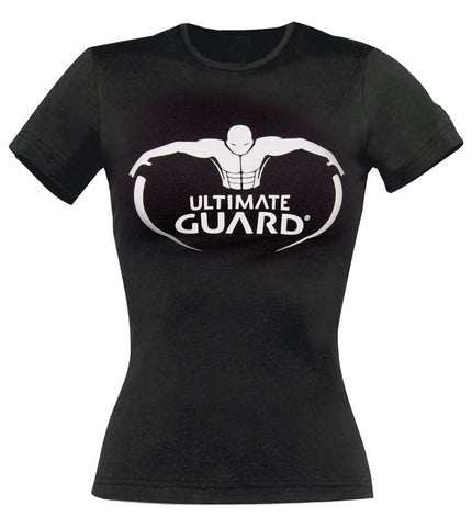 Ultimate Guard Camiseta Chica Logo Negro talla XL