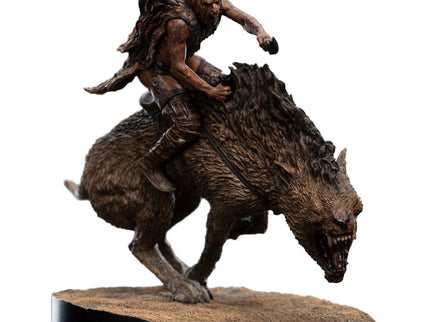 El Señor de los Anillos Estatua Sharkû on Warg 18 cm