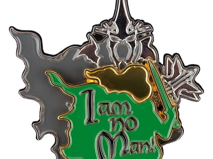 El Señor de los Anillos Pack de 2 Pins No Man can Kill Me & I Am No Man! 7 cm