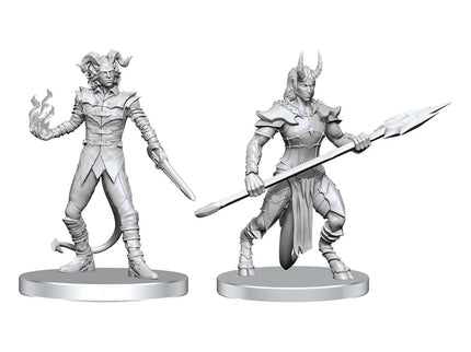Pathfinder Deep Cuts Miniaturas sin pintar Vordine (Infantry Devil) & Pitborn Rogue