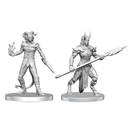 Pathfinder Deep Cuts Miniaturas sin pintar Vordine (Infantry Devil) & Pitborn Rogue